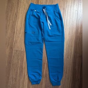Figs Women’s Technical Collection Jogger Scrub Pant XS Teal